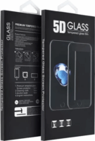 OEM Full Glue Samsung Galaxy A02s Edzett üveg kijelzővédő - Fekete