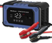 Qoltec 52483 Akkumulátor töltő 12V - 6A - Fekete/Kék