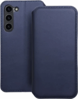 OEM Dual Pocket Samsung S24 Plus Flip tok - Sötétkék