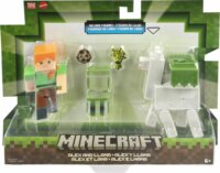 Mattel Minecraft: Craft-a-Block dupla csomag - Alex és láma figura