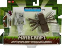 Mattel Minecraft: Craft-a-Block dupla csomag - Csontváz és pók