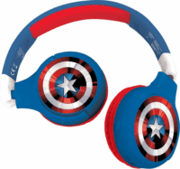 Lexibook HPBT010AV Avengers Wireless Headset - Kék/Piros