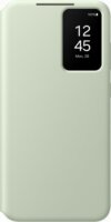 Smart View Wallet Samsung Galaxy S24+ Flip Tok - Világoszöld