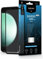 MyScreen Samsung Galaxy S23 FE Edzett üveg kijelzővédő - Fekete