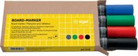 Sigel 2-3 mm Táblamarker készlet - Vegyes színek (4 db / csomag)