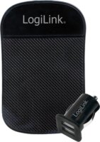 Logilink PA0118 2x USB-A Autós töltő - Fekete (10.5W)