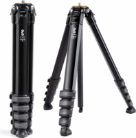 K&F Concept Traveller M1 Kamera állvány (Tripod) - Fekete