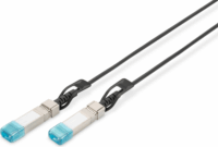 Digitus DN-81220 10Gbps SFP+ DAC kábel 1m - Fekete