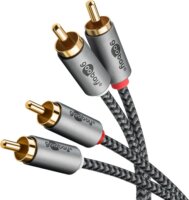 Goobay 65294 2x RCA apa - 2x RCA apa Kábel (3m)