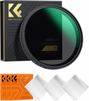 K&F Concept KF01.1167V1 - 55mm MC Nano-X VND2-32 Szűrő (Zöld bevonatú) + 3db Törlőkendő