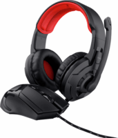 Trust 24761 Vezetékes Gaming Headset + Egér - Fekete/Piros