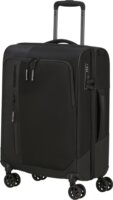 Samsonite BIZ2GO TRVL Spinner 55/20 Puhafedeles négykerekű kabinbőrönd - Fekete