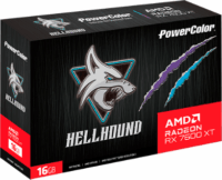 Powercolor Radeon RX7600XT 16GB GDDR6 Hellhound Videókártya