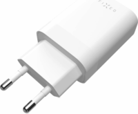 Fixed Dual Travel 2x USB Type-C Hálózati töltő - Fehér (35W)