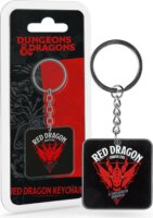 Konix Dungeons & Dragons: Red Dragon Fém kulcstartó