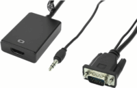 Accura ACC2214 HDMI anya -3.5mm Jack/VGA apa Adapter