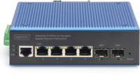 Digitus DN-651155 Ipari Gigabit PoE Switch