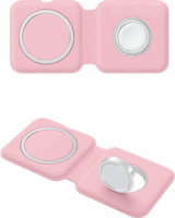 ColorWay Qi Fast Charger MagSafe Duo Vezeték nélküli töltő - Rózsaszín (15W)