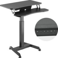 Maclean MC-835 Elektromosan állítható asztal - Fekete