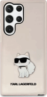 Karl Lagerfeld Ikonik Choupette Samsung Galaxy S23 Ultra Tok - Rózsaszín