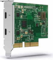 Qnap QXP-T32P 2x Thunderbolt 3 port bővítő PCIe kártya