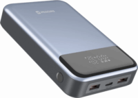 Swissten 22013932 Powerbank 20000mAh 100W (1.5-5A / 5-20V) - Szürke/Fekete