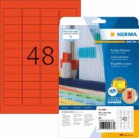 Herma 45,7x21,2 mm Címke tintasugaras és lézer nyomtatóhoz (960 címke / csomag)