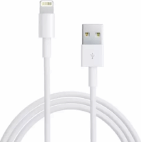 Goodbuy GBCBLGHTN2MWH USB Type-A apa - Lightning apa Adat és töltő kábel - Fehér (2m)