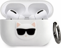 Karl Lagerfeld Choupette Head Apple Airpods Pro tok - Fehér