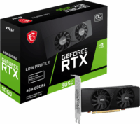 MSI GeForc RTX 3050 LP 6GB GDDR6 OC Videókártya