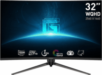 MSI 31.5" G32CQ5P 31.5 16:9 QHD LED Ívelt Gaming Monitor - Fekete