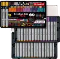 Stabilo Creative Tips ARTY Tűfilc készlet - Vegyes színek (50 db / csomag)