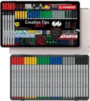 Stabilo Creative Tips ARTY Tűfilc készlet - Vegyes színek (30 db / csomag)