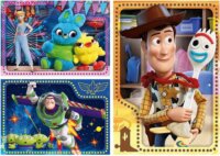 Clementoni Supercolor Disney Toy Story 4 - 3x48 darabos puzzle