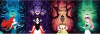 Clementoni Panorama Disney hercegnők - 1000 darabos puzzle