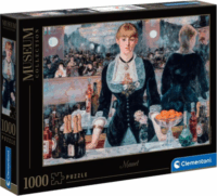 Clementoni Múzeumi Gyűjtemény: Manet - Bár a Folies Bergère-ben - 1000 darabos puzzle