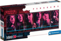 Clementoni : Netflix Stranger Things - 1000 darabos panoráma puzzle