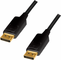 Logilink CD0100 DisplayPort 1.2 - DisplayPort 1.2 Kábel 1m - Fekete