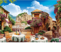 Clementoni High Quality Collection - Olasz panoráma - 1500 darabos puzzle