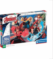 Clementoni Glitter Marvel Bosszúállók - 104 darabos puzzle