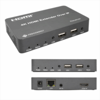 Proconnect PC-EX150M-KVM-RX HDMI Extender UTP kábelen 150m - Fekete (Vevő egység)