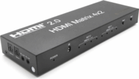 Proconnect PC-MX4X2-2AV2.0 Mátrix HDMI Switch (2 PC - 4 Kijelző)