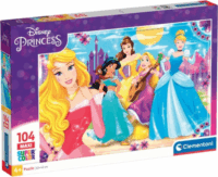 Clementoni Supercolor Disney Hercegnők - 104 darabos maxi puzzle