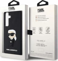 Karl Lagerfeld 3D Rubber Ikonik Samsung Galaxy S24 Tok - Fekete/Mintás