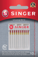 Singer Universal 80/12 Varrógéptű szövethez (10db / csomag)