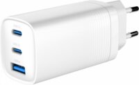 Gembird TA-UC-PDQC65-01-W 2x USB-C / USB-A Hálózati töltő - Fehér (65W)