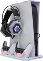 White Shark Kimura PlayStation 5 Többfunkciós hűtőállvány és töltő - Fehér/Szürke