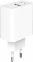 Gembird TA-UC-PDQC20-01-W USB-A / USB-C Hálózati Töltő Adapter 20W - Fehér