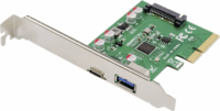Digitus DS-30225 USB Type-A / USB Type-C port bővítő PCIe kártya