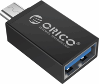 Orico CBT-UM01-B Micro USB apa - USB-A 3.0 anya OTG Adapter